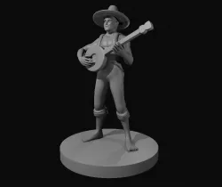 Hillbilly Human Male Bard
