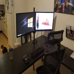 Ikea Dual Monitor Stand
