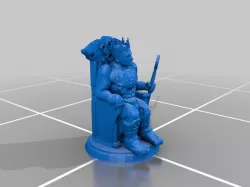 King - RPG Miniature