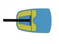 LARP arrow for molding