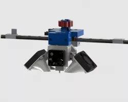 Lerdge e3dv6 holder for ultimaker fan duct