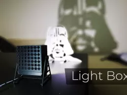 Light box for shadow casting