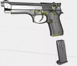 m9 gun pistol