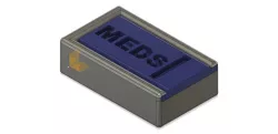 Magnetic pill container