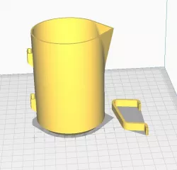 Milk Frothing Pitcher (for watering plants)