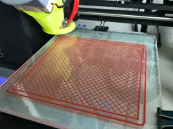Monoprice Select Mini (MPSM) first layer level calibration print