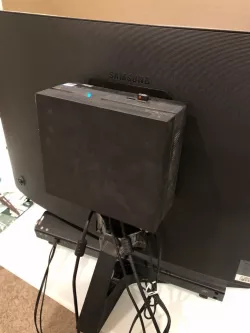 Mounting Plate for ASUS VivoMini (85x85 vertical) to Monitor VESA 75x75