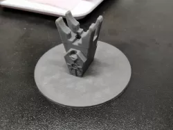 Necron Ghost and Doom's Day Ark Base