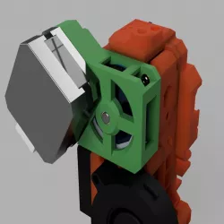 Nema 17 Gearbox "Pulleybox" Mod for Extruder