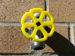 Outdoor Faucet Wheel Handle (square stem)