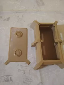 Parametric bunker with removable top