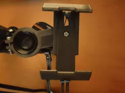 Phone mount for binoculars remix