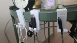 Phone wire holder