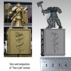 Plinth/pedestal from the statue of Games Workshop HQ