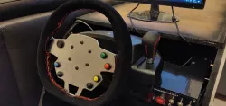 Racing Wheel with buttons for Simrigs