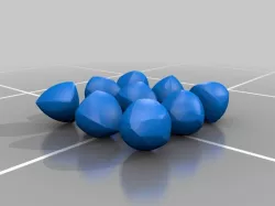 Random Constant Width Shapes