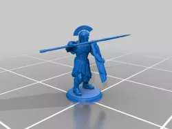 Roman Legionnaire - Fighting Stance - Spear and Shield 2