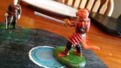 RPG mini - Dragonborn Samurai Fighter Male
