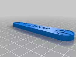 Scott keychain