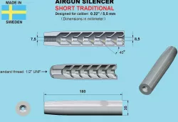 Silencer shortened 22