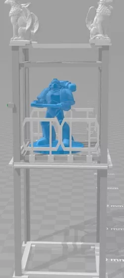 Simple Elevator (lift) - WH40k