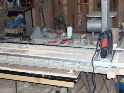 SKI wood core GRINDER MACHINE