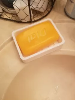 Soap bar holder.