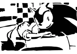 Sonic stencil 3