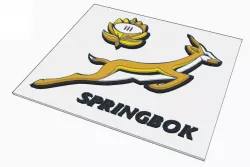 springbok rugby logo 3D Models | Page 1 | STLFinder