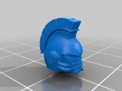 Space Marine Mk 4 Helm with Spartan Crest