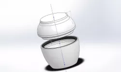 Spice Jar with O-Ring seal