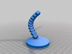 Square Wave Impossible Vase