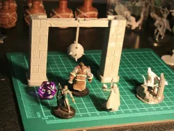 Swinging Traps for Dungeons and Dragons, Pathfinder, Warhammer or Tabletop fantasy games.