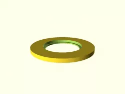 Telescope filter (1.25") to 52mm filter ring adapter