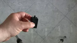Terminale 1/4" per tubo quadrato da 15mm