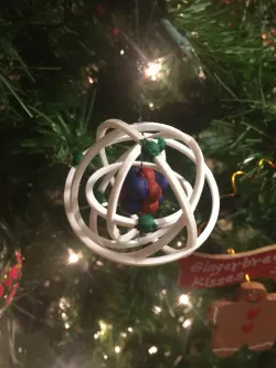 Tombo's Carbon Atom Ornament