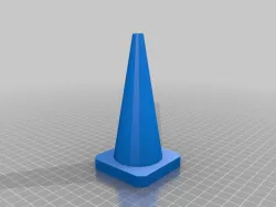 Traffic cone for RC cars
