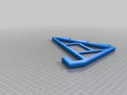 Trellominal: Folding laptop wall mount
