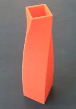 Twisted Square Vase
