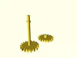 Twisting hyperboloid 