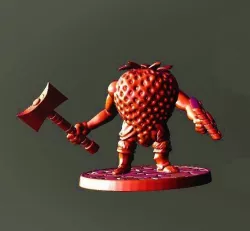 28mm Miniature Strawbarians !