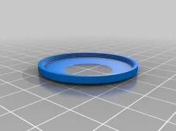 37mm lens filter adapter for tablets and flat-faced cameras (including tandberg ttc8-03)