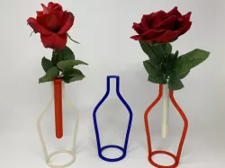 3D Printing Maker Design Lab's Silhouette Vases.