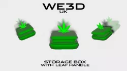 420 Stash Container with Leaf Handle
