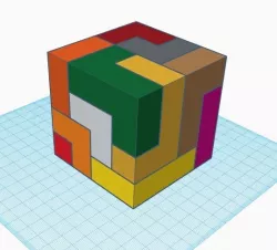 4x4 Cube Puzzle
