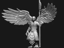 Aarakocra birdman warrior Tabletop Miniature