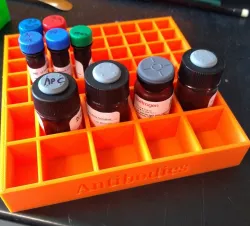 Antibody fridge storage rack 
