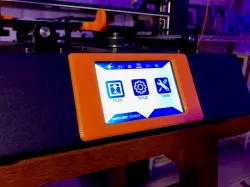 AnyCubic i3 Mega Displayframe without double sided tape