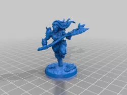 Artisan Guild Patreon "Orc Barbarian (Lady)" Sample