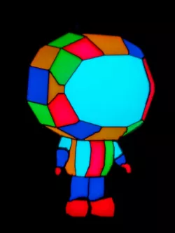 Astronaut Poly Simplified